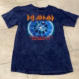 Brand new Boys Def Leppard top